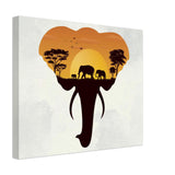 Elephant Canvas | Animal Series Wall Art