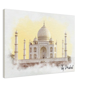 Taj Mahal Canvas | 7 Wonder Series Wall Art