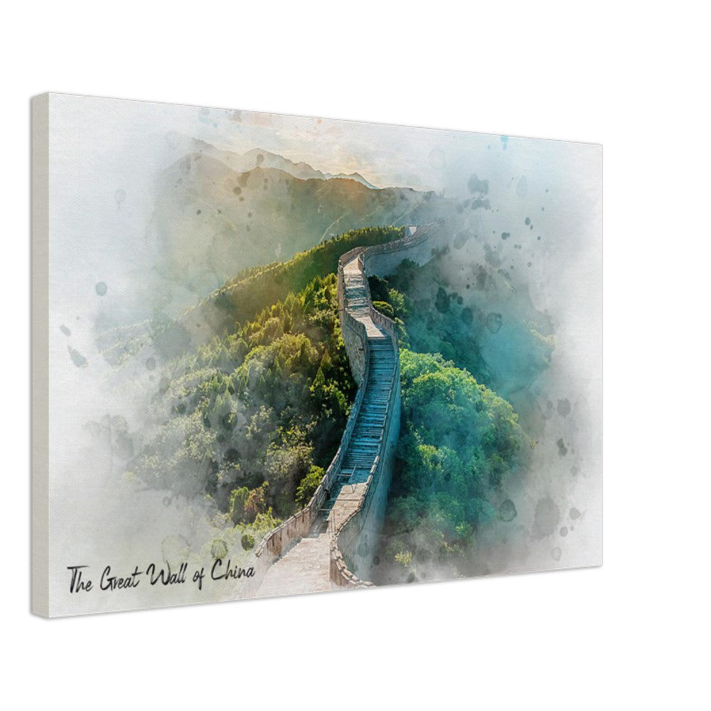 The Great Wall of China Canvas | 7 Wonder Series Wall Art