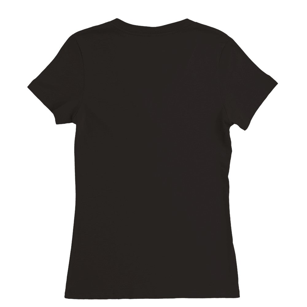 Premium Womens Customizable V-Neck T-Shirt