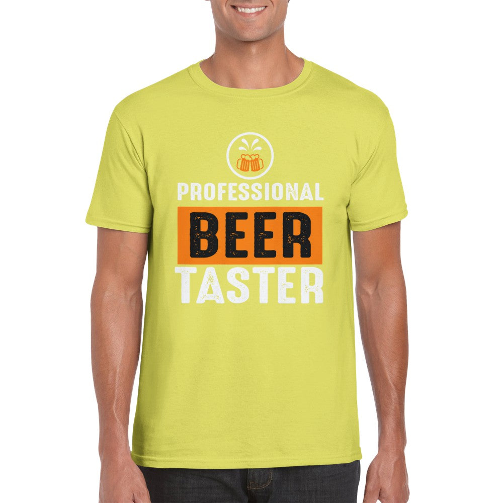 Professional Beer Taster T-Shirt Print