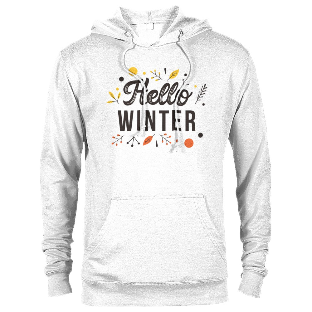 Hello Winter Premium Unisex Pullover Hoodie