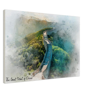 The Great Wall of China Canvas | 7 Wonder Series Wall Art