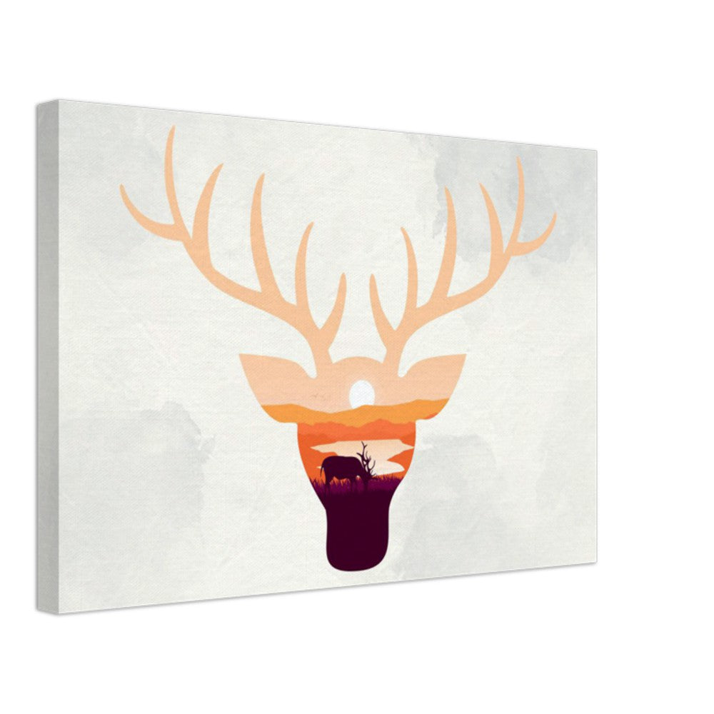 Deer Canvas | Animal Series Wall Art